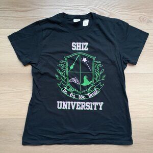 Wicked - Shiz University Crest - New Women's Large Black T-Shirt